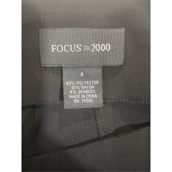 Skirt, Focus 2000 Womens Skirt, Black, Size 8, Gored - Picture 5 of 5